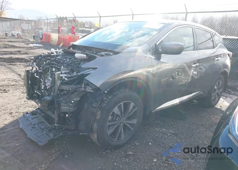 2022 Nissan Murano S Intelligent Awd z USA, uszkodzony, nr VIN 5N1AZ2AS1NC124933